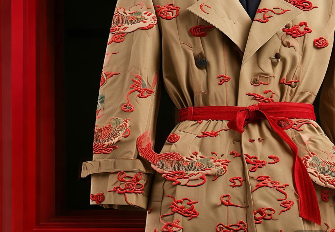 Burberry 2026新禧贺岁系列：融合英伦风格与东方新春，经典格纹祥瑞图案邂逅龙腾祥云刺绣，贺岁大片定格团圆场景